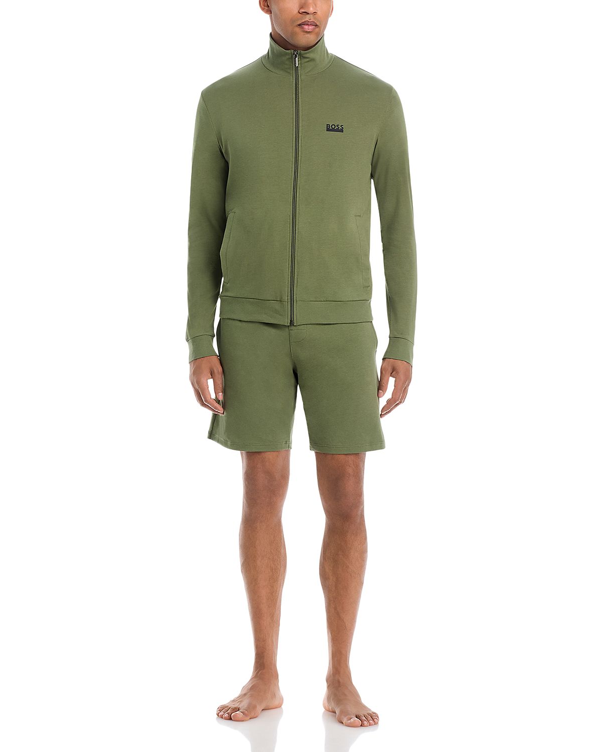 Boss 365 Track Zip Jacket & Shorts Set