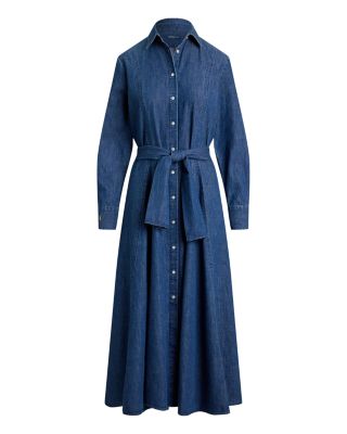 Denim Maxi Dresses for Women - Bloomingdale's