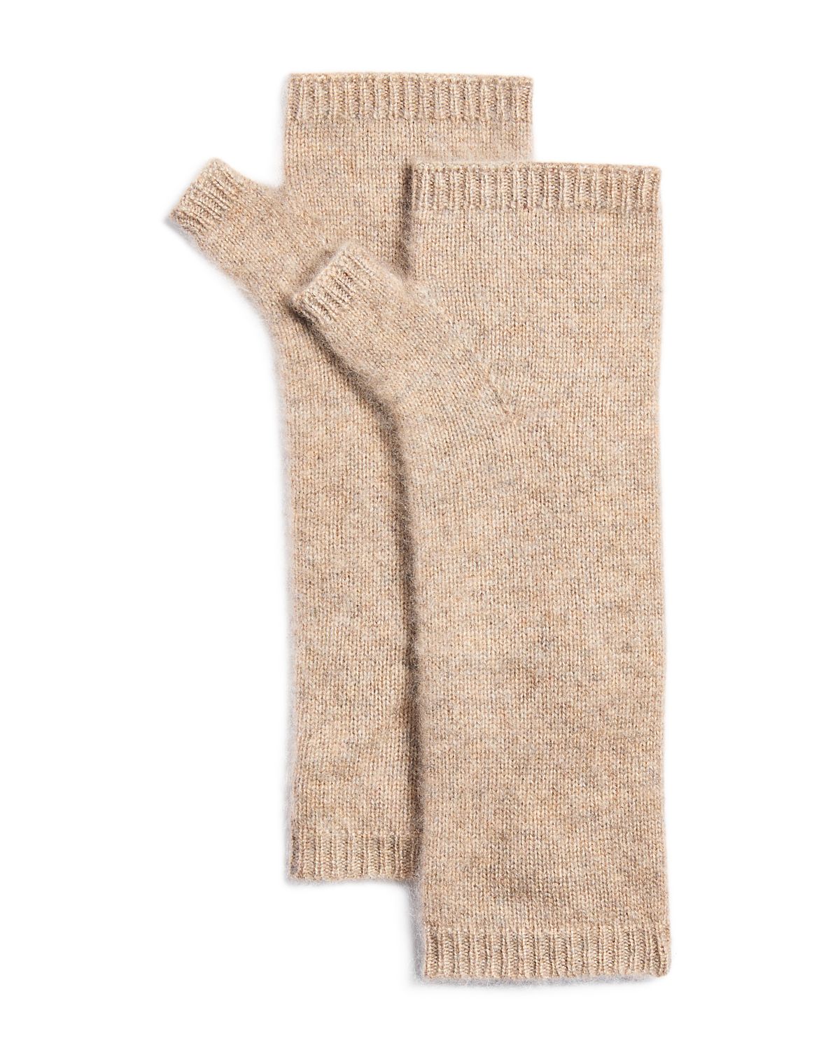Aqua Brushed Cashmere Arm Warmers - Exclusive
