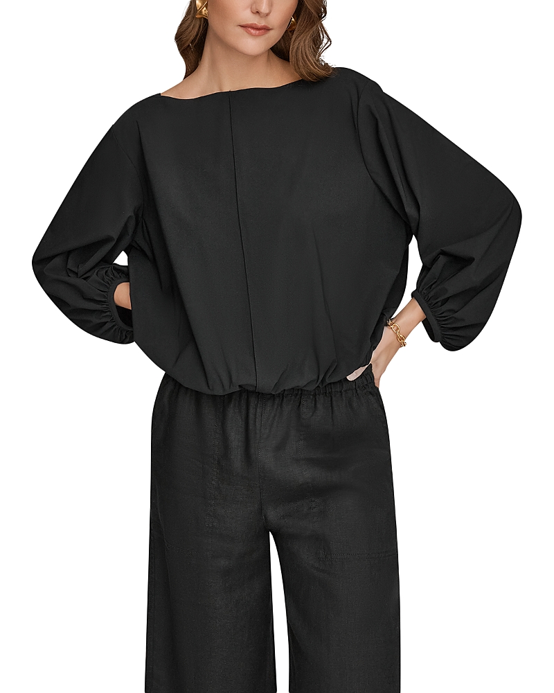 Donna Karan Balloon Sleeve Top
