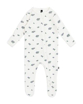 Unisex Pointelle Zippered Footie - Baby