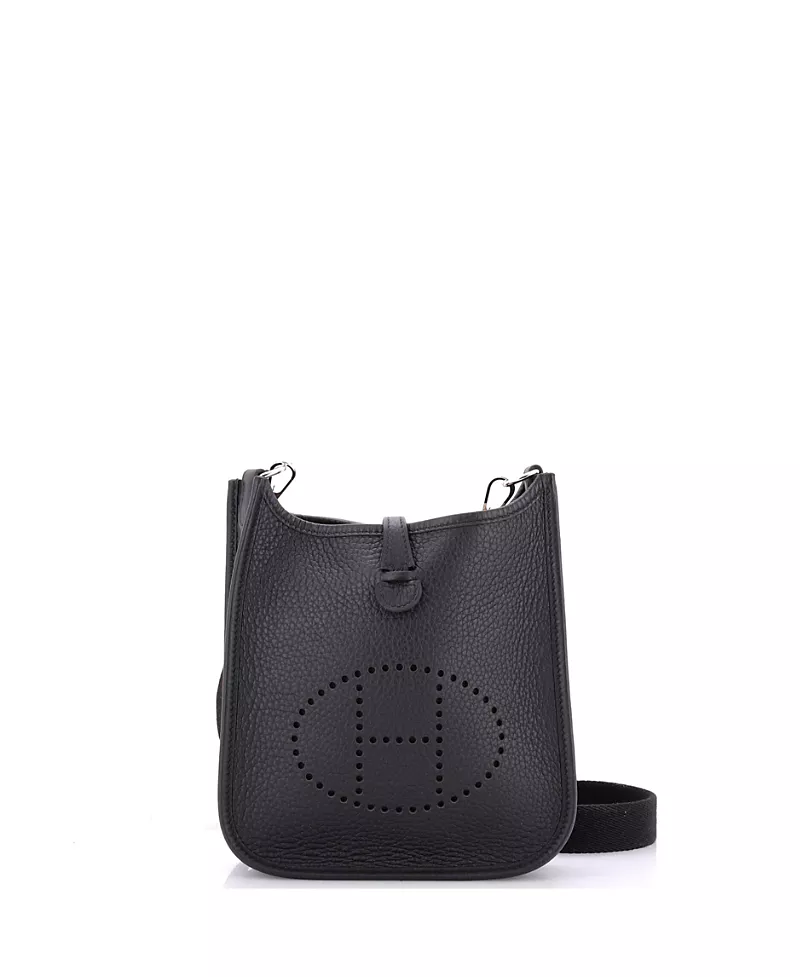 Pre-Owned HERMES Tpm Long Strap Evelyne Bag Clemence