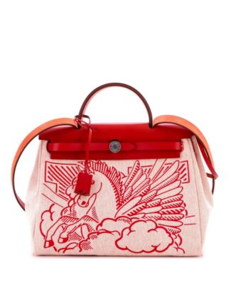31 Herbag Zip Pegase Pop Toile and Leather