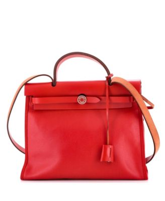 31 Herbag Zip Berline Vache Canvas and Leather