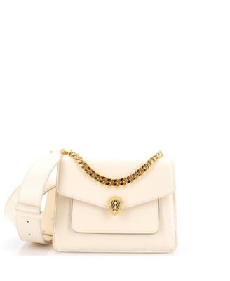  Small Serpenti Forever Maxi Chain Crossbody Bag Leather