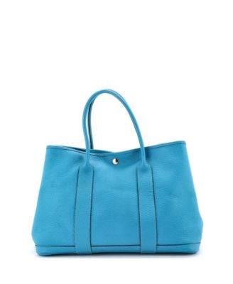 36 Garden Party Tote Leather