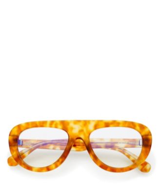 Jetsetter Aviator Blue Light Reading Glasses, 52mm