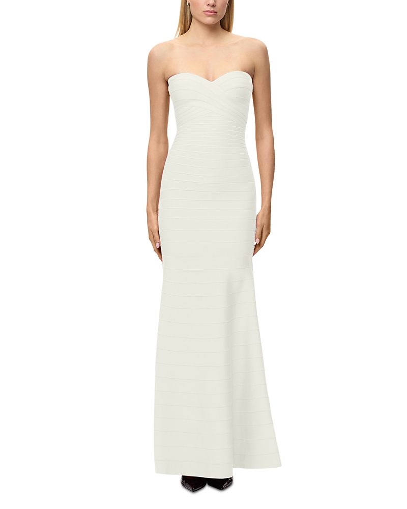 Herve Leger The Sara Strapless Gown