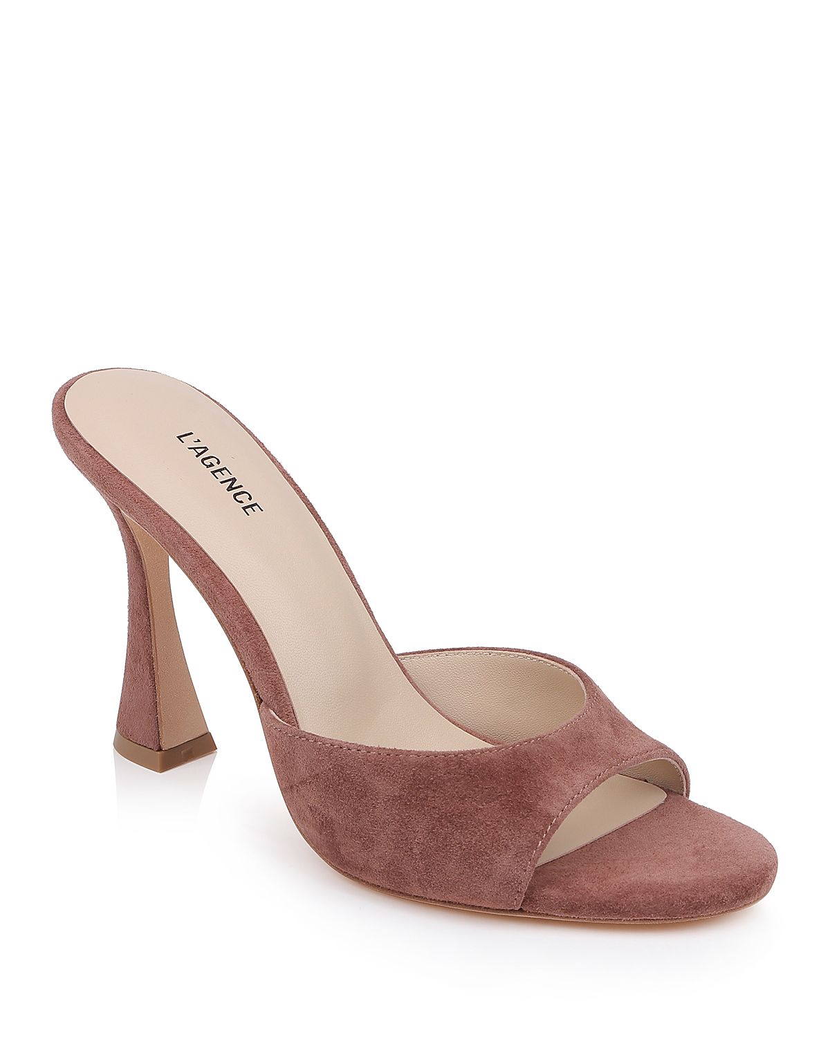 L'Agence Women's Avery Slide High Heel Sandals