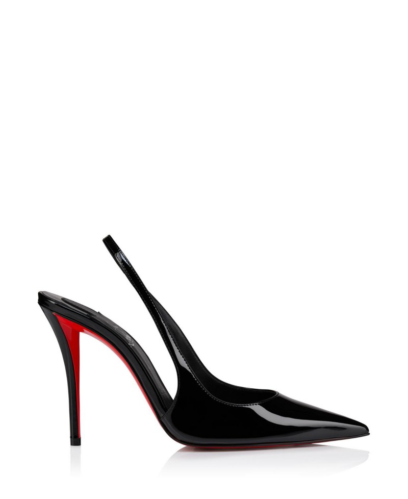 Christian Louboutin Women's Miss Z Sling Back in Black