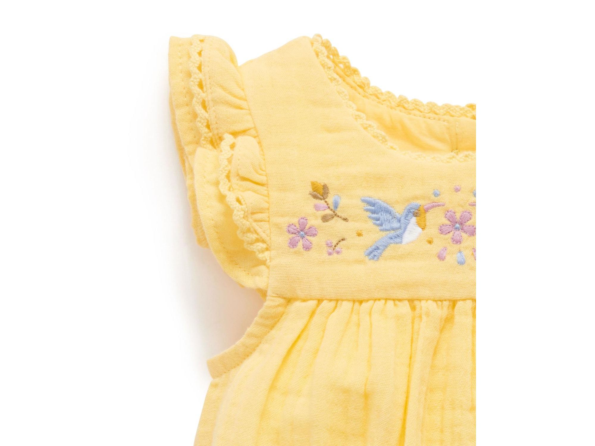 Girls' Embroidered Bodysuit - Baby — Image 4