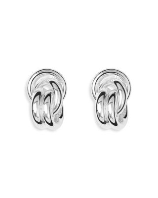 Vera Linked Circle Stud Earrings