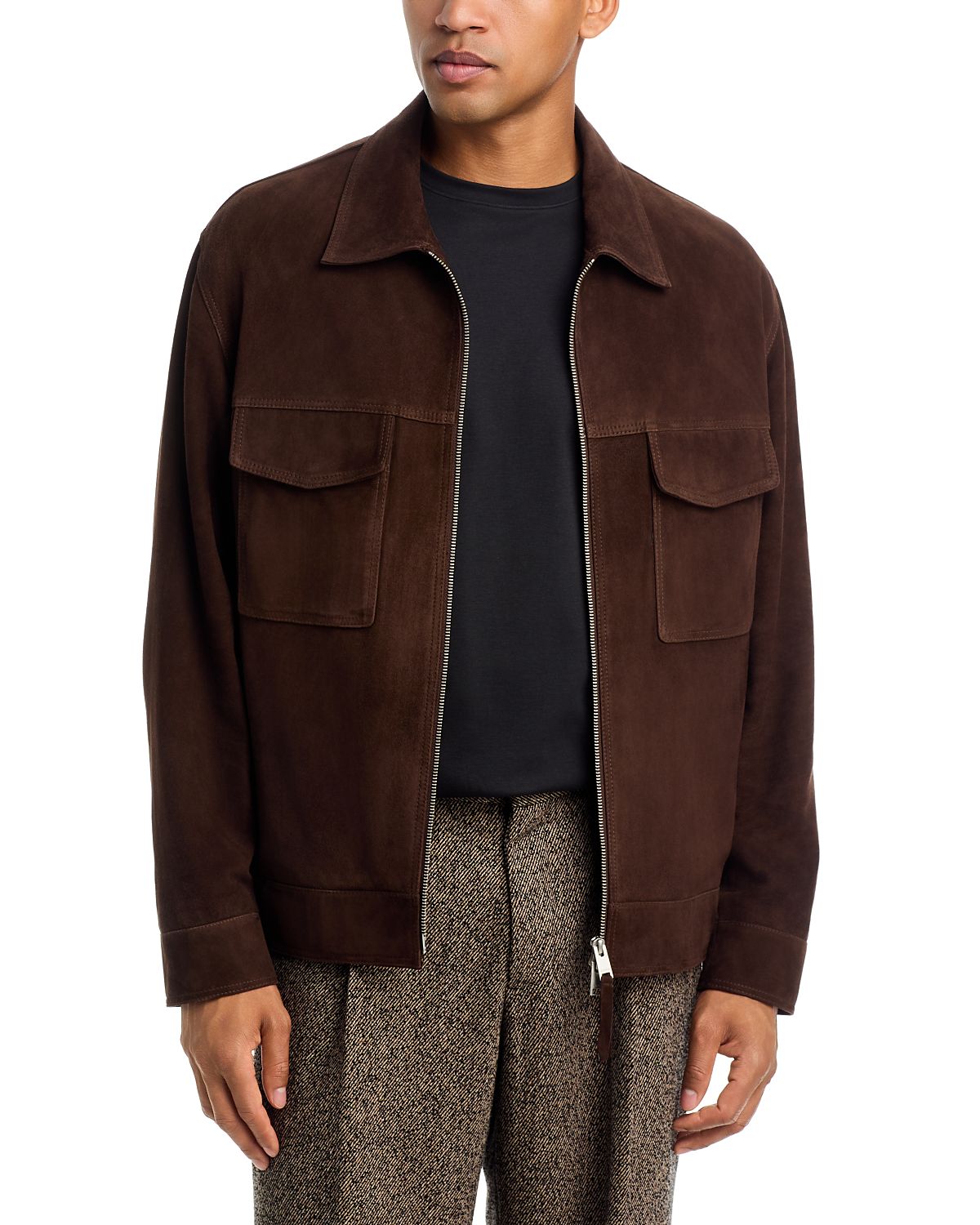 Arma Kale Suede Leather Jacket