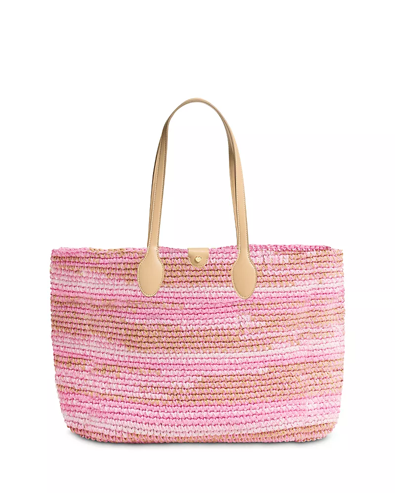 Stoney Clover Lane Large Crochet Cotton Beach Tote