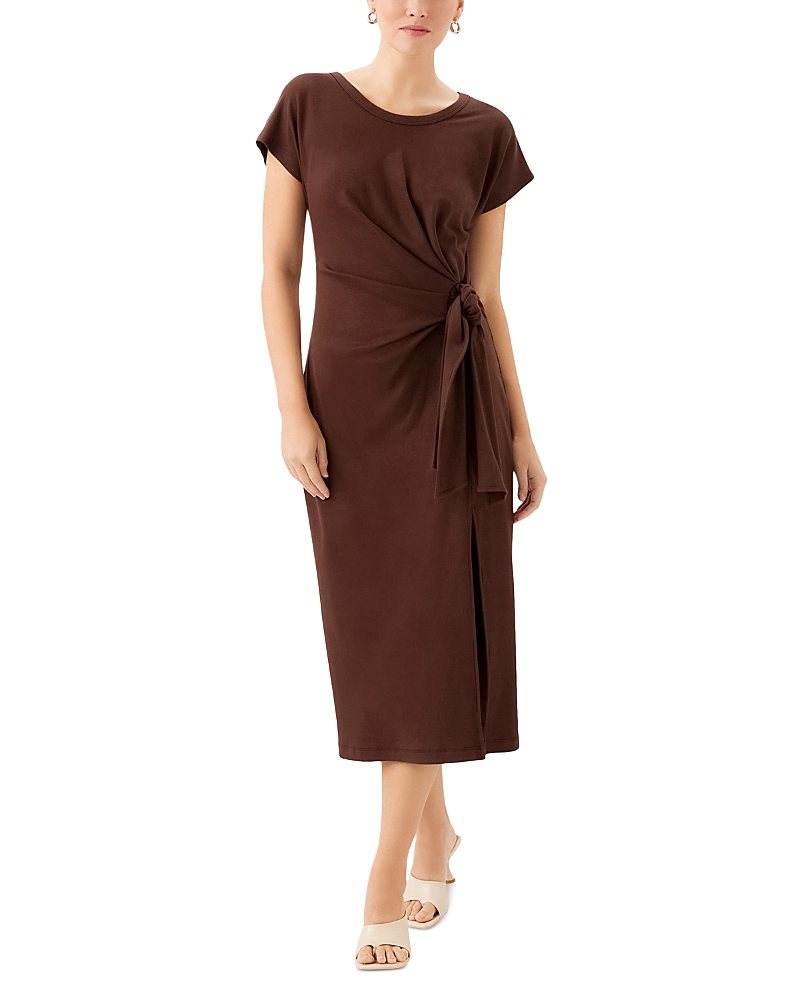 Fifteen Twenty Marisa Side Knot Midi Dress