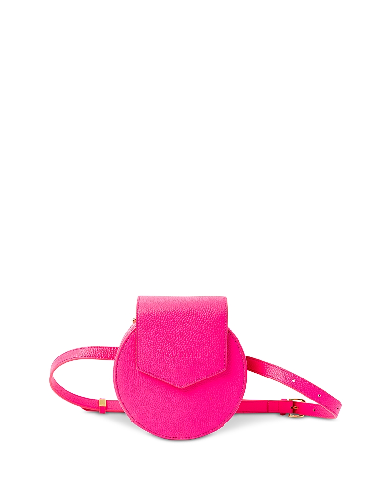 F & W Style Ruby Leather Belt Bag