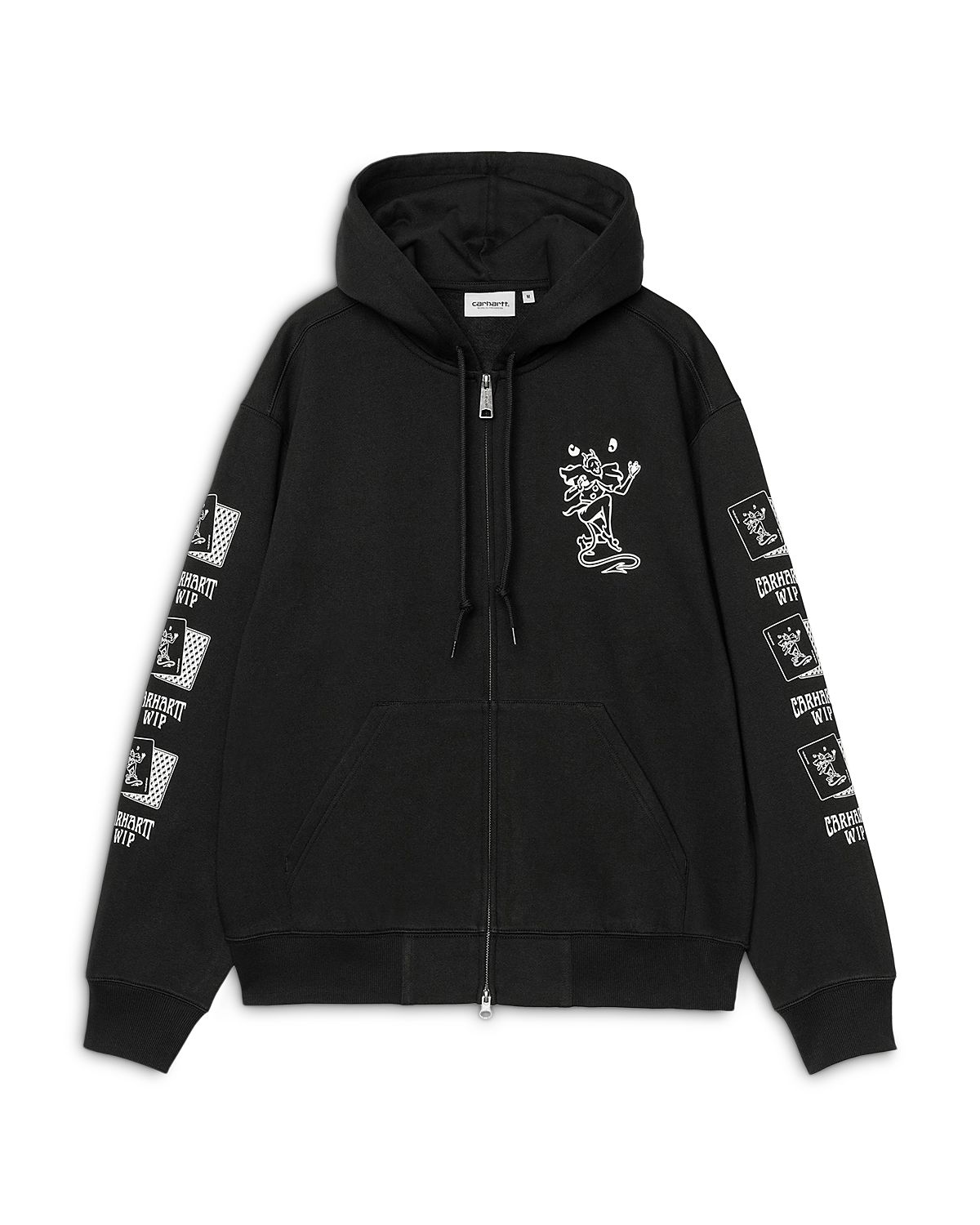 Carhartt Wip Logo Graphic Drawstring Hoodie