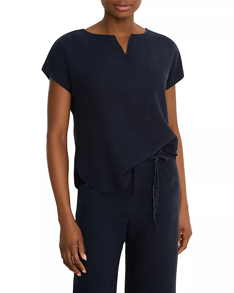 Nic+Zoe Rumba Split Neck Tee