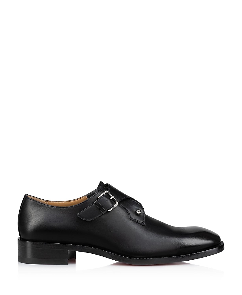 Christian Louboutin Men's Chambelimonk Monk Straps Loafer