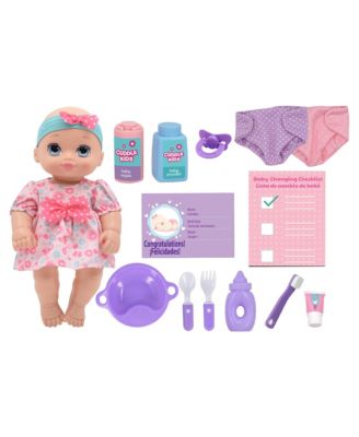  Play All Day 17 Pc 10" Baby Doll Playset, Ages 2+