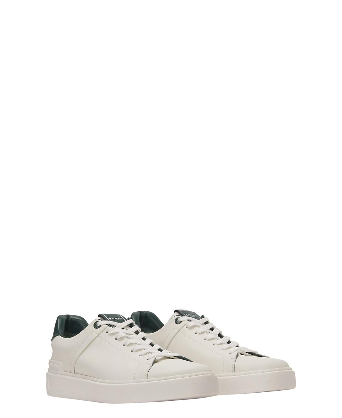 Balmain Men's B-Court Smooth Leather Trainers