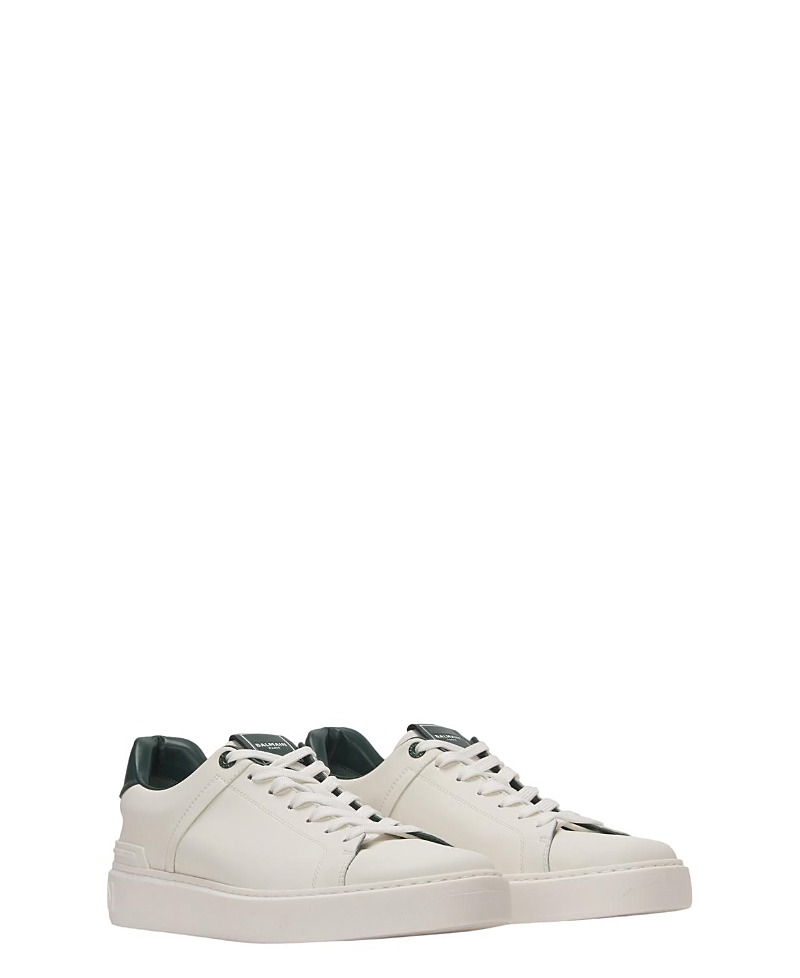 Balmain Men's B-Court Smooth Leather Trainers