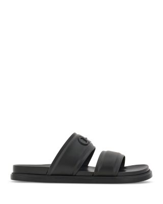Ferragamo Men's — Ferragamo Men's Saint Barth Nero Sandals