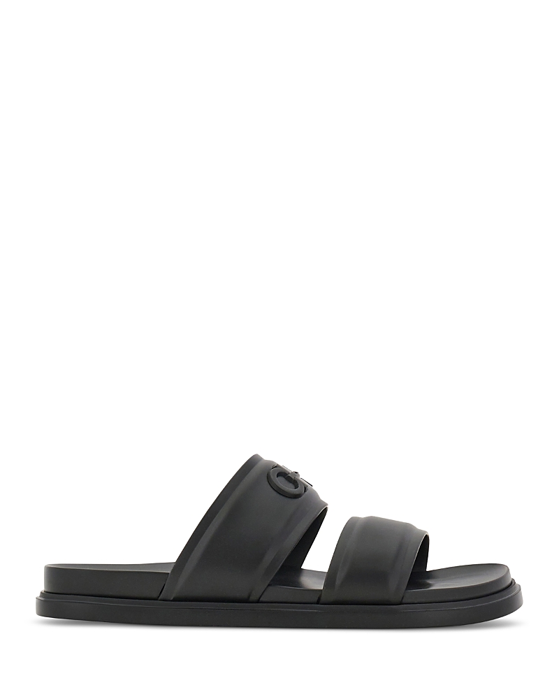 Ferragamo Men's Saint Barth Nero Sandals