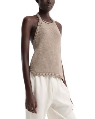 Chunky Knit Halter Top