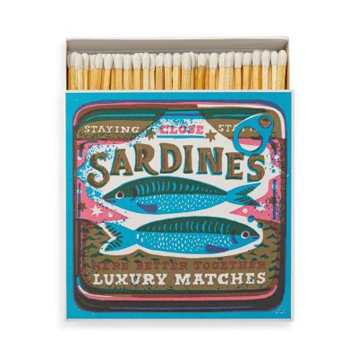Sardine Tin Match Box