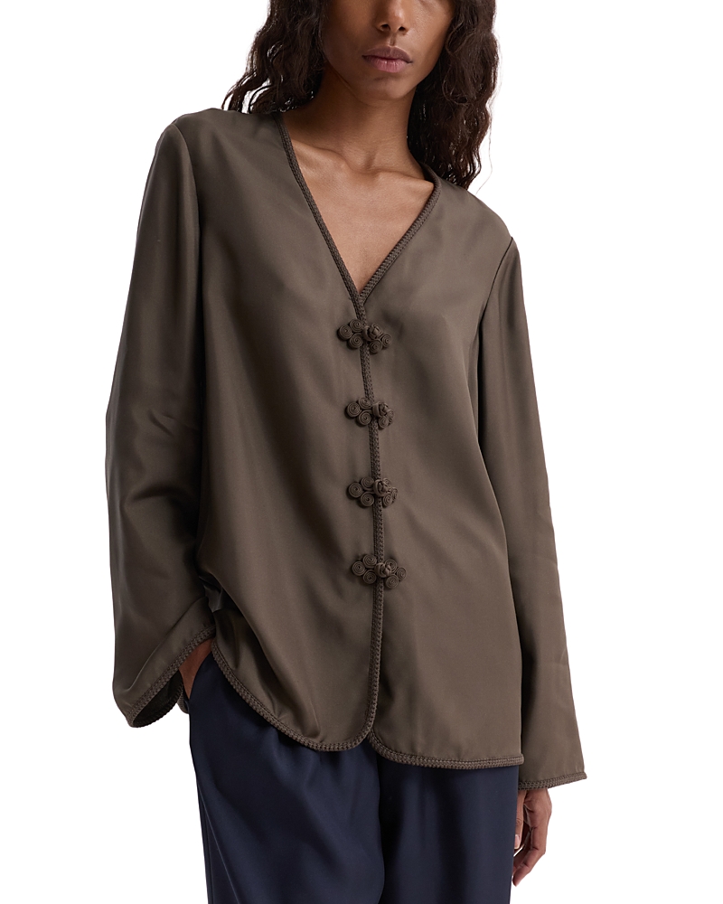 Rohe Pankou Closure Silk Top