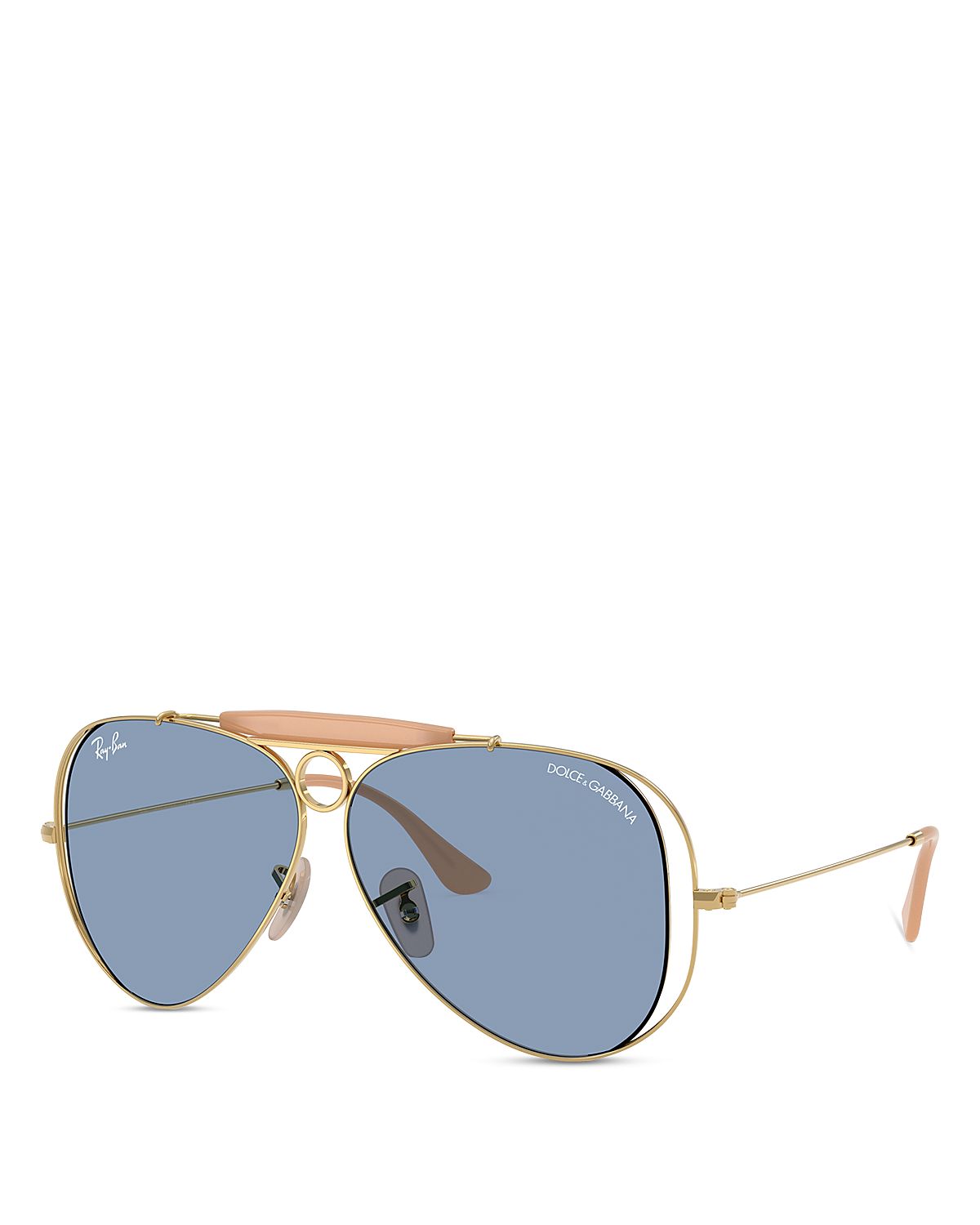 Ray-Ban x Dolce & Gabbana Aviator Sunglasses, 58mm