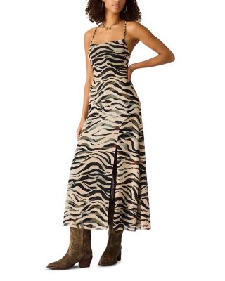 Adella Animal Print Cami Dress