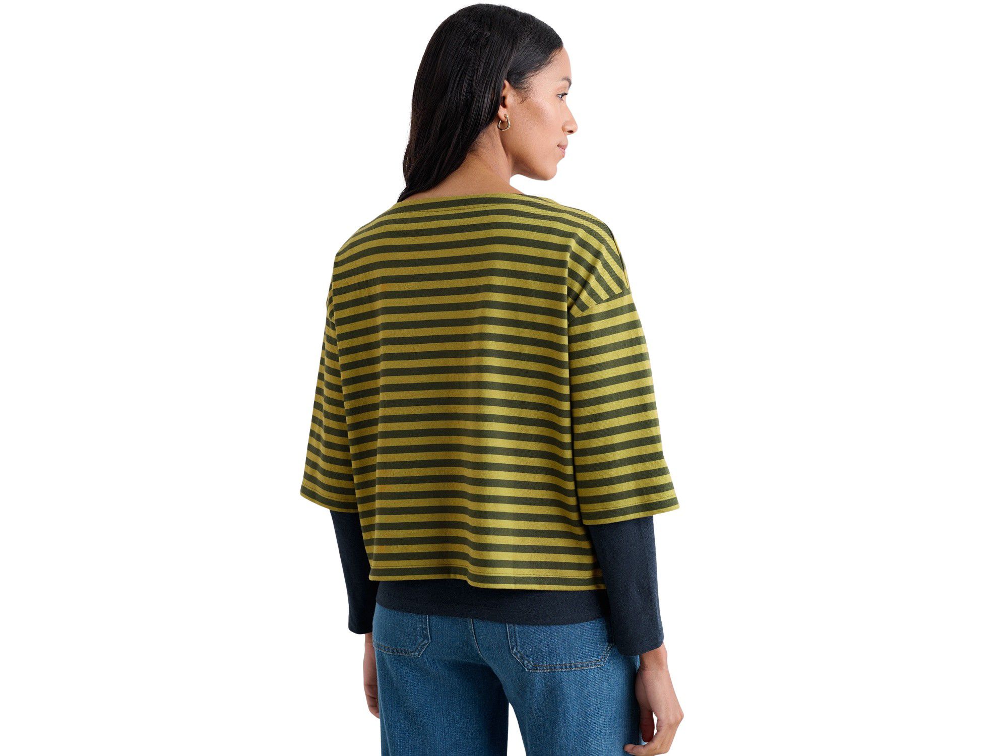 Buryan Oversized Boat Neck T-Shirt — Image 3