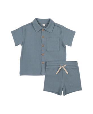 Boys' Grandpa Ribbed Short Set - Baby, Little Kid