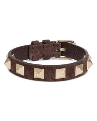 Rockstud Leather Bracelet
