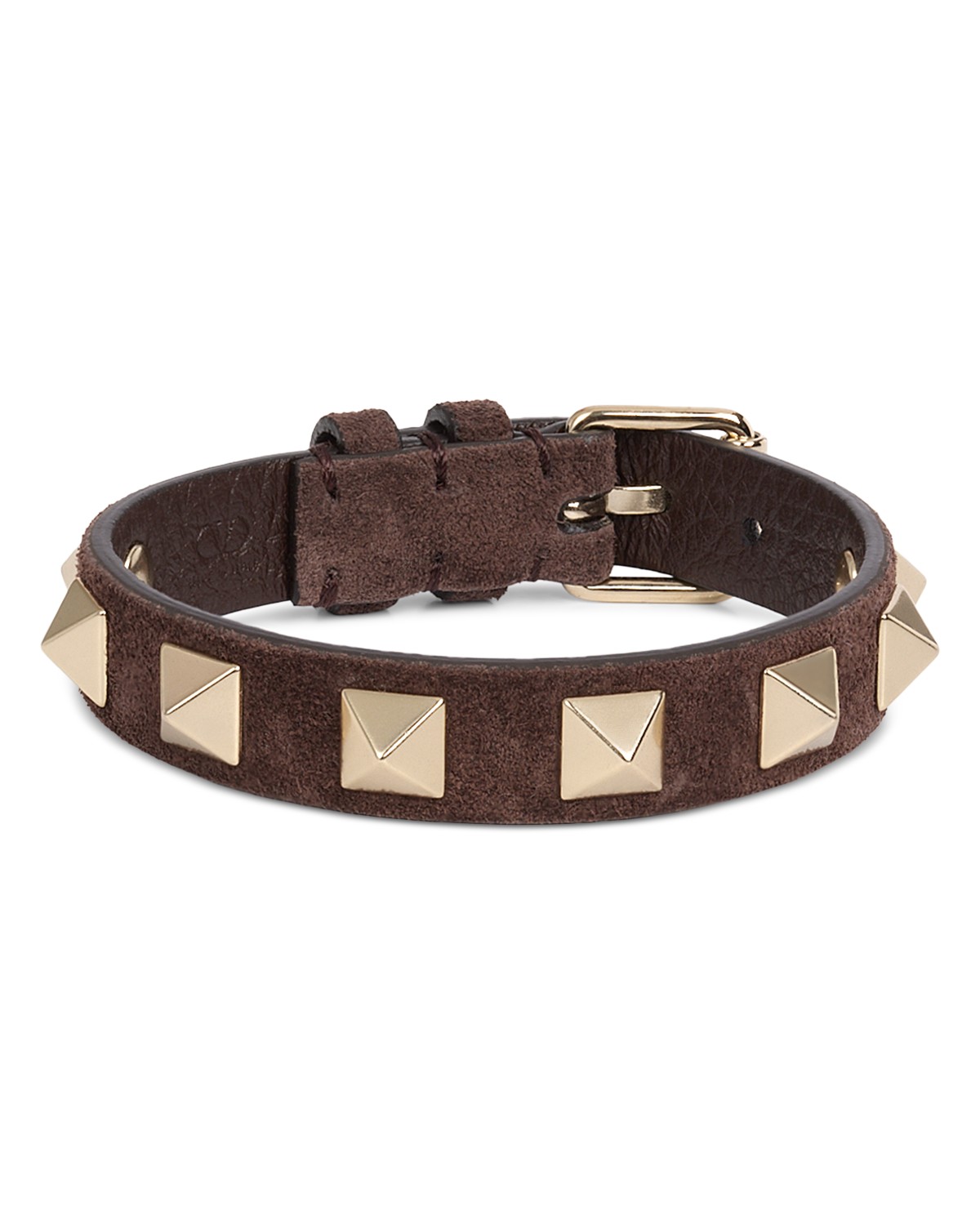 Rockstud Leather Bracelet