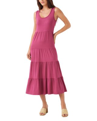 Tiered Midi Dress