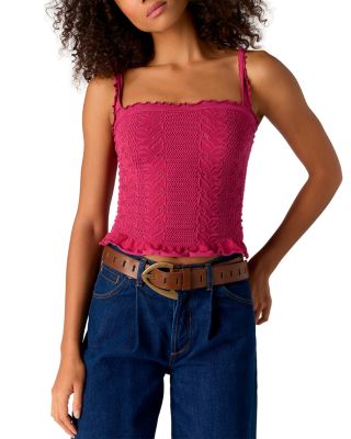 So Soft Femme Square Neck Top