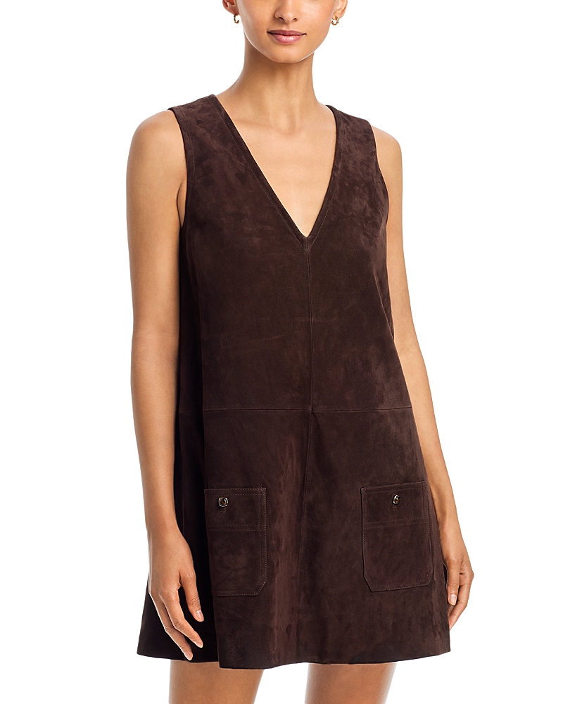Frame The Suede Safari Tent Dress