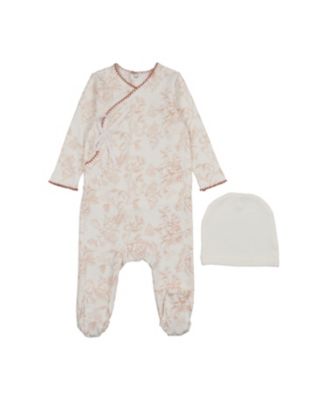 Girls' Toile Footie - Baby