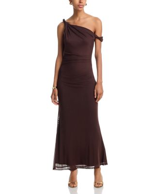 Mesh Twist Maxi Dress - Exclusive