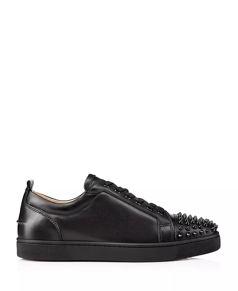 Christian Louboutin Men's Louis Junior Spikes Low Sneaker
