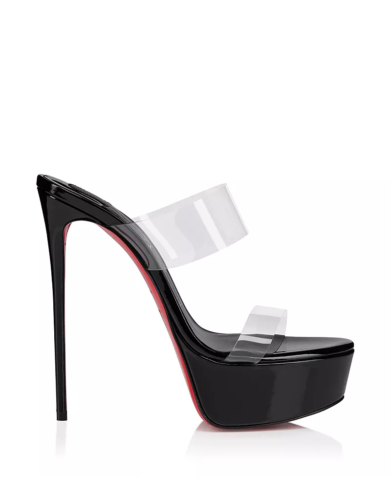 Christian Louboutin Women's Just Nothing Alta Mule Sandal