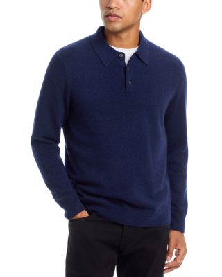 The Men's Store at Bloomingdale's Merino Cashmere Polo Sweater - Exclusive