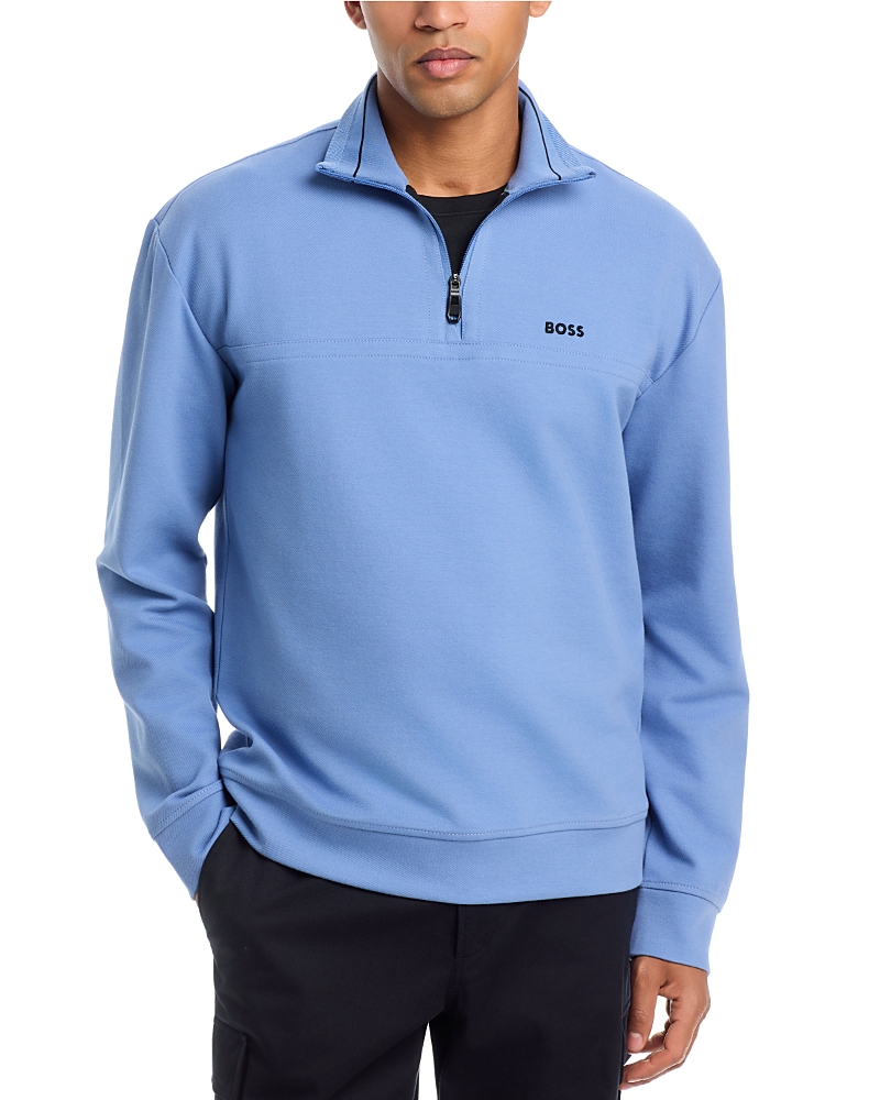 Boss x Tennis Sw Member Quarter Zip Sweatshirt