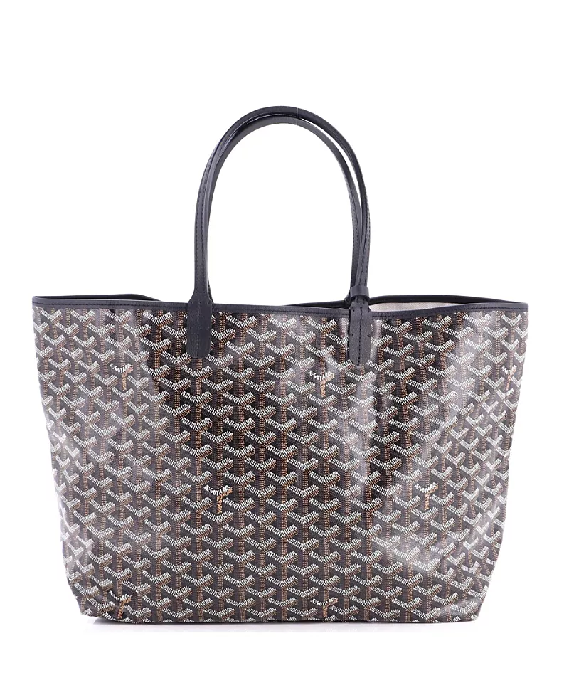 Pre-Owned Goyard Pm Saint Louis Tote Coated Canvas