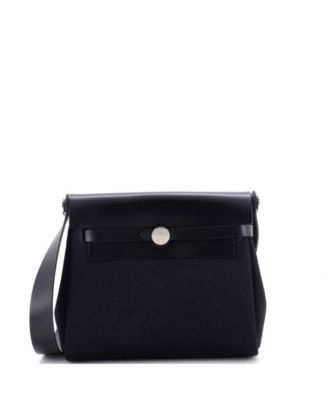 20 Herbag Zip Toile and Leather