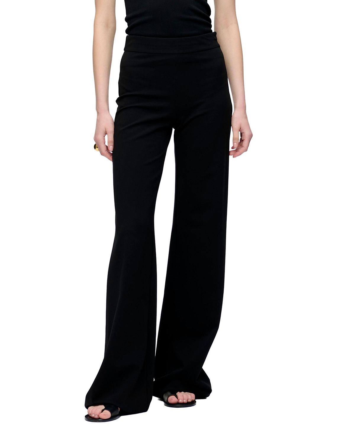 Callas Milano Anouk Stretch Jersey Wide Leg A-Line Pant