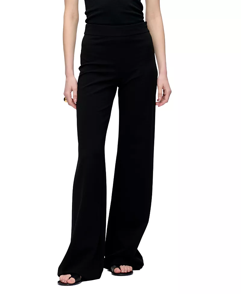 Callas Milano Anouk Stretch Jersey Wide Leg A-Line Pant